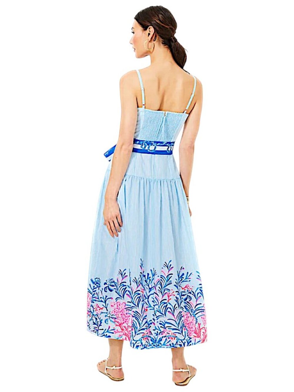 Lilly Pulitzer Saylor Maxi Dress in Multi/Naut Today NWT - Size 2 - Picture 5 of 9